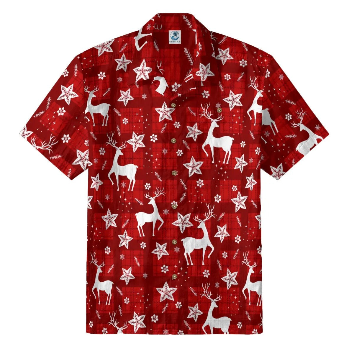 Funky Christmas Reindeer Plaid