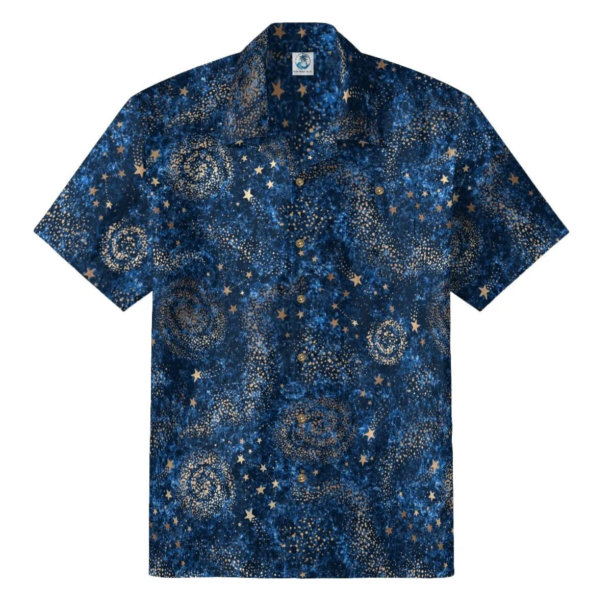 Vintage Navy Blue Starry Sky