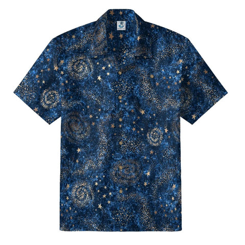Vintage Navy Blue Starry Sky