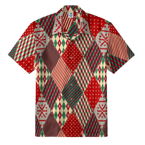 Vintage Red Christmas Patchwork