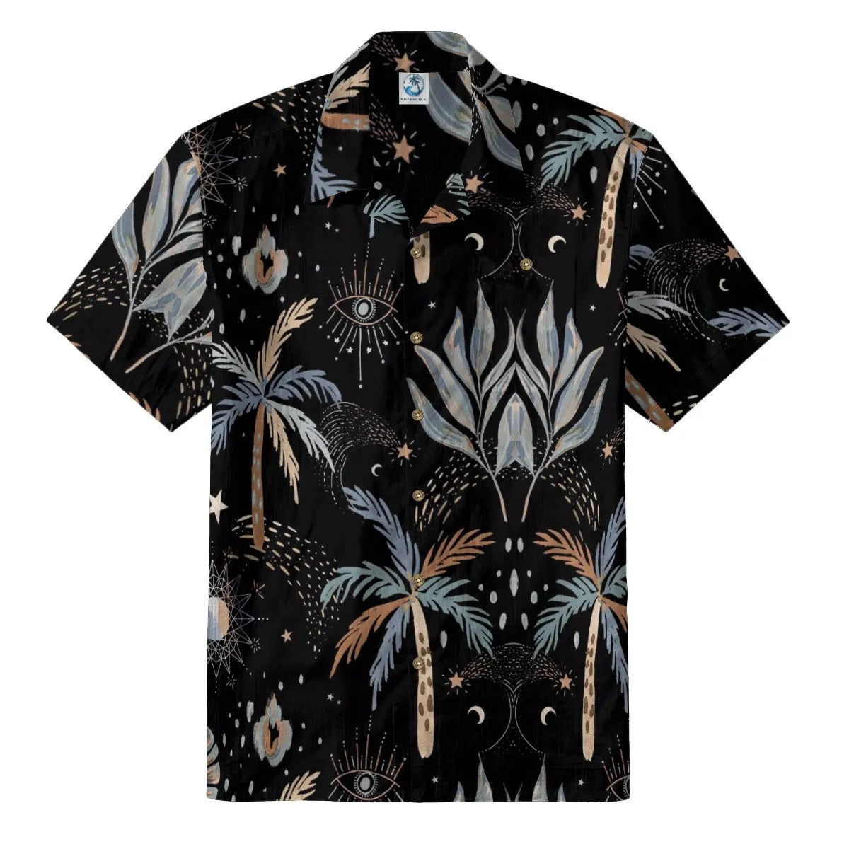 Celestial Palm & Eye Hawaiian Shirt