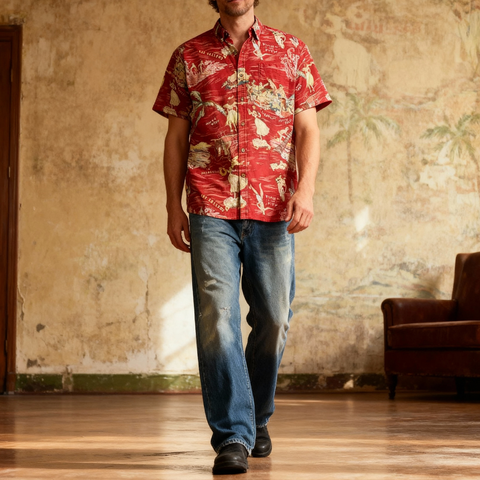 Angels hawaiian shirt