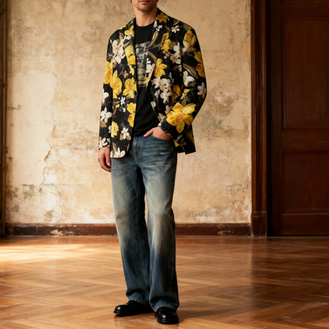 Classic Casual Suit-Flower Horizon