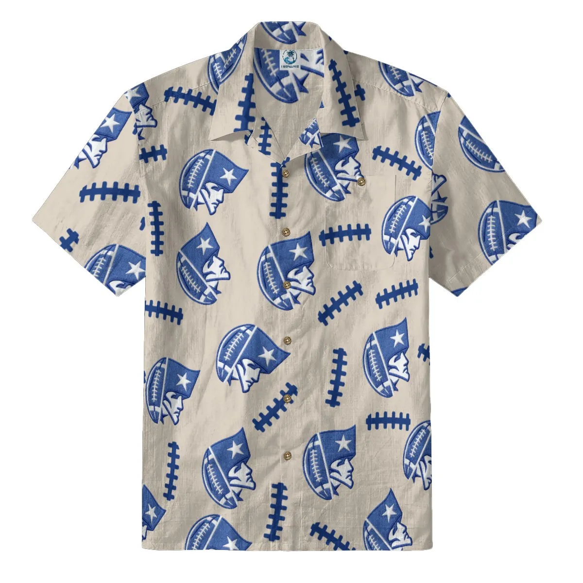 Football Patriot Hawaiian Shirt