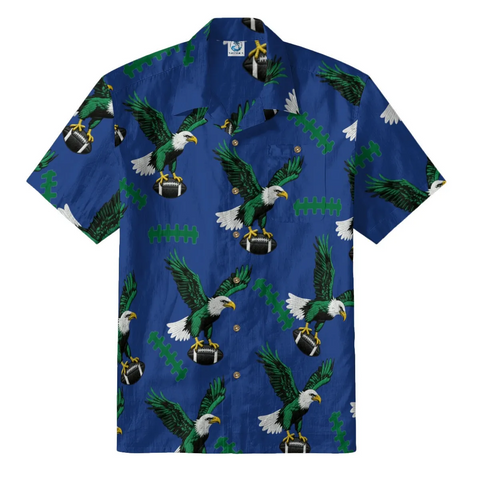 Eagle Football Hawaiian Shirt