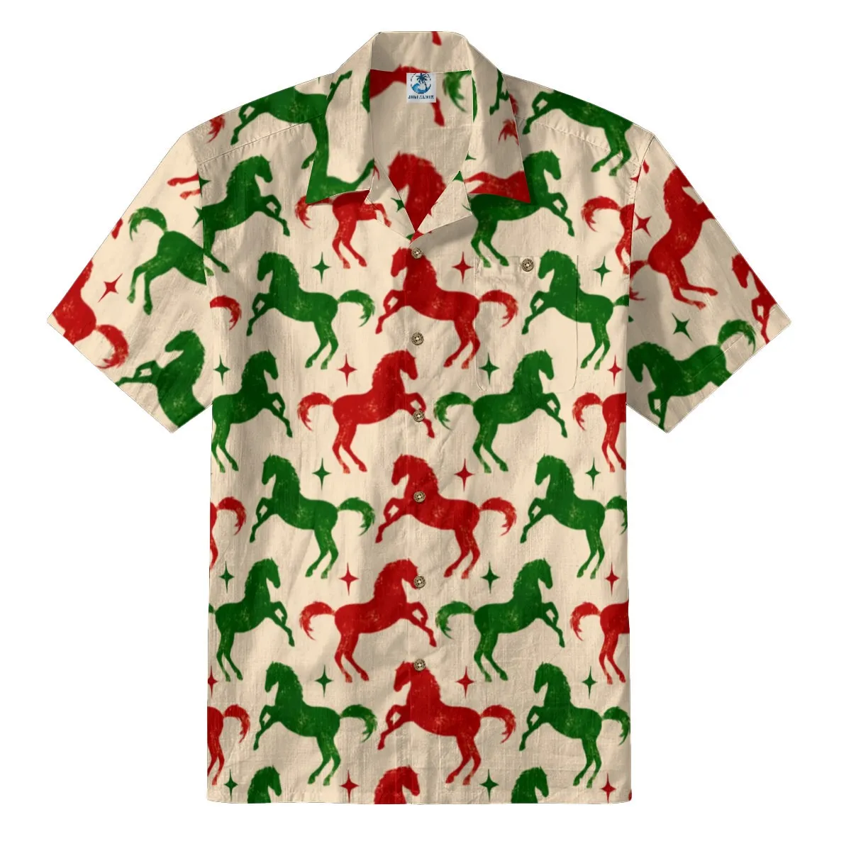 Christmas Horse Hawaiian Shirt