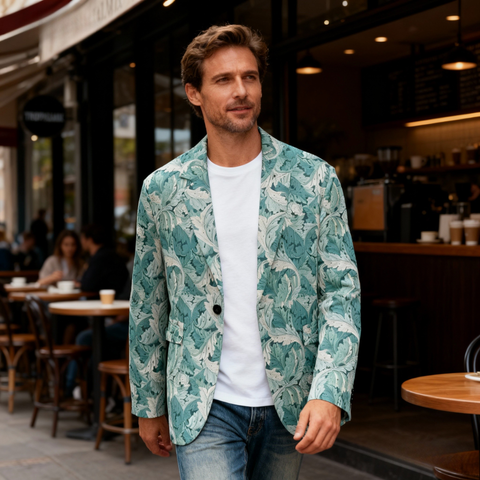 William Morris Vintage Botanical Blazer