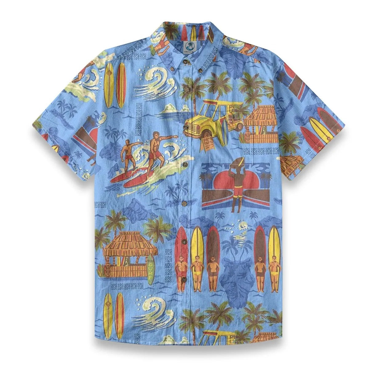 Tiki Tide – Surf Riders Paradise Shirt