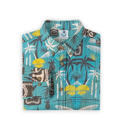 Retro Carved in Color Long-sleeve shirt