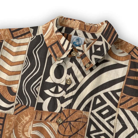 Totem Waves Retro long-sleeve shirt