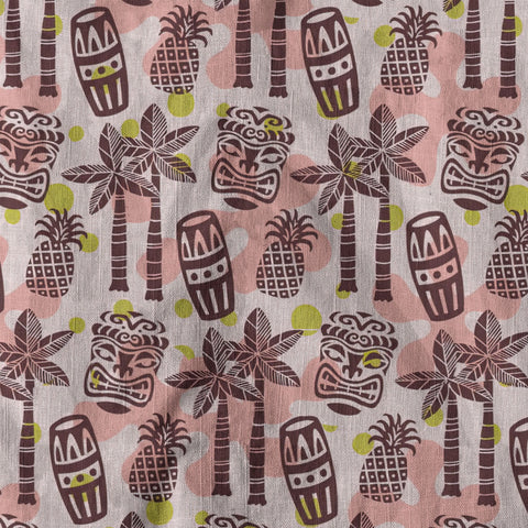 Retro Mid Century Modern Tiki Hawaii Shirt