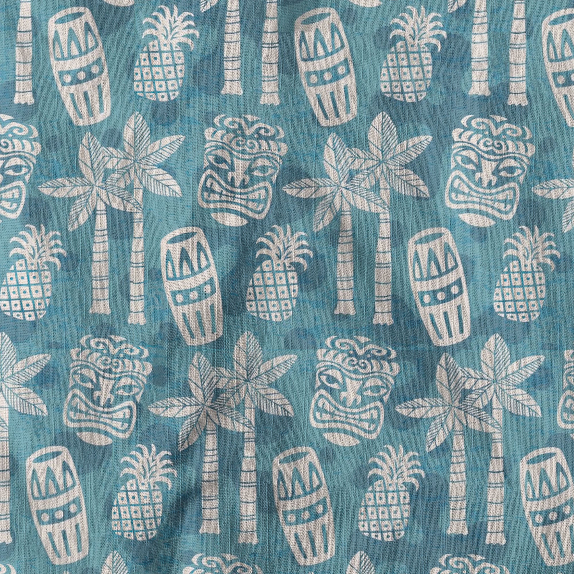 Retro Mid Century Modern Tiki Hawaii Shirt