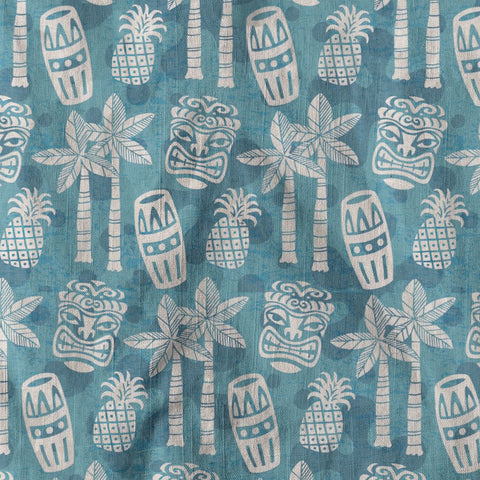 Retro Mid Century Modern Tiki Hawaii Shirt