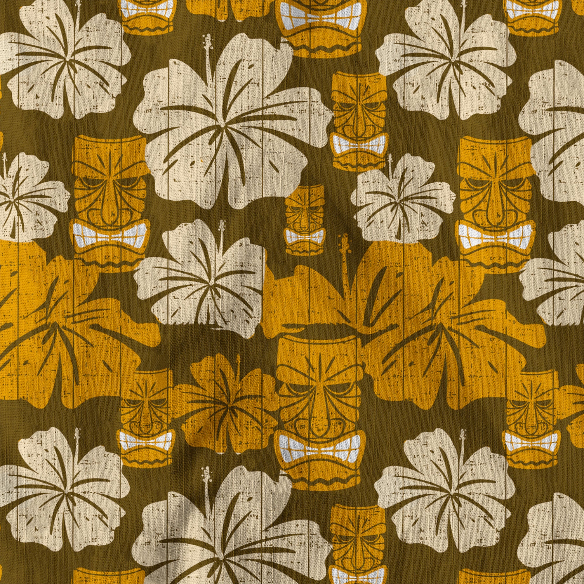 Hawaiian Tiki Pattern Hawaii Shirt
