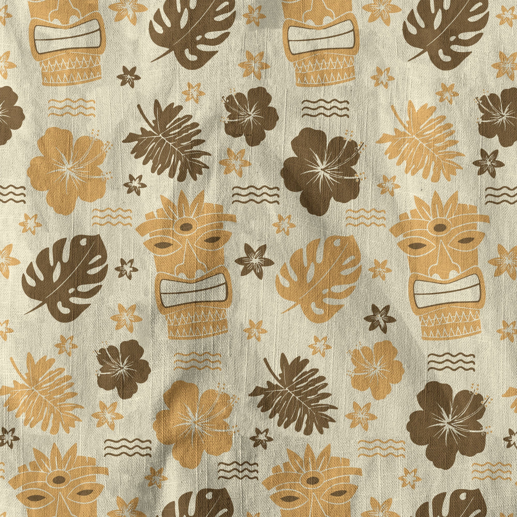 Hawaiian Tiki Pattern Hawaii Shirt