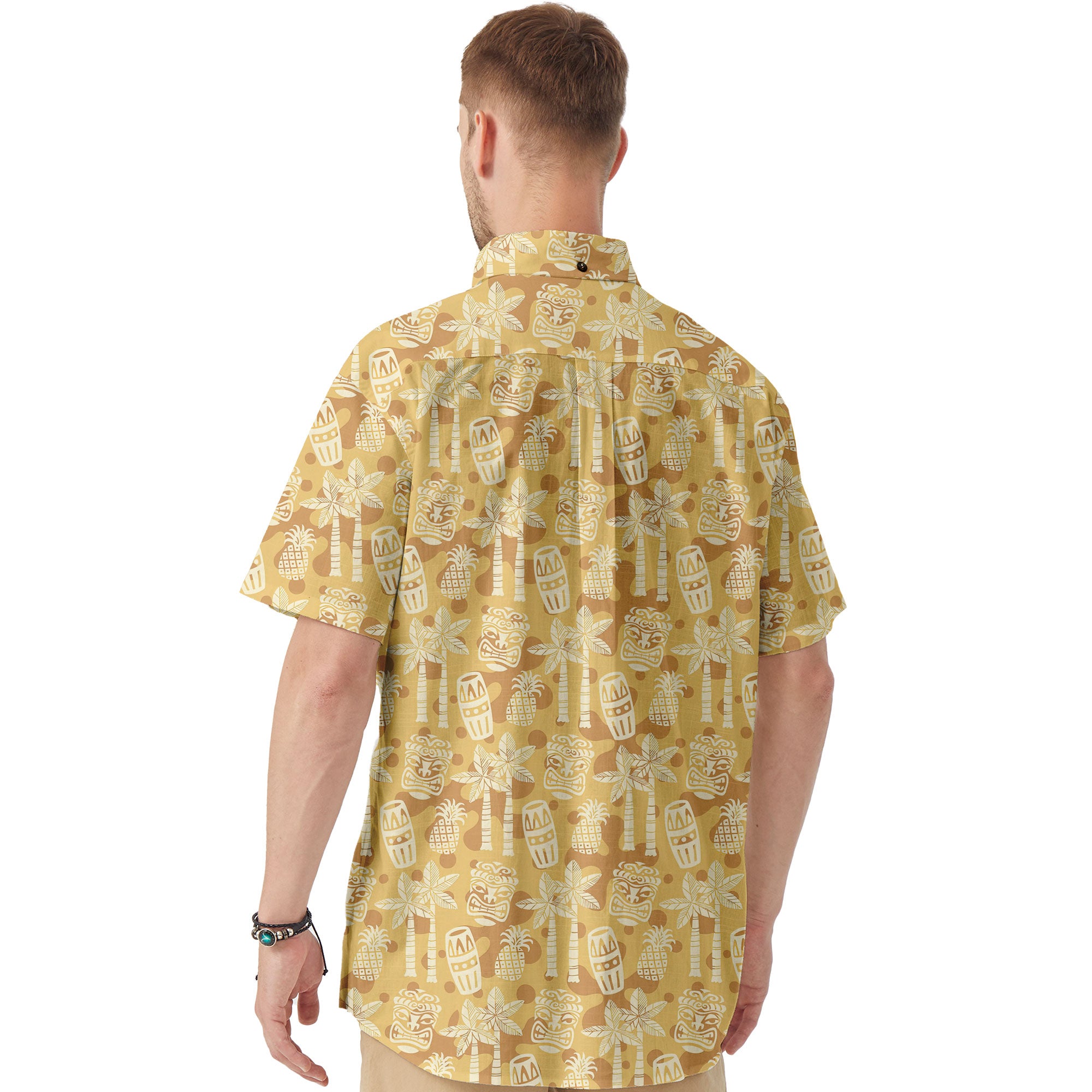 Retro Mid Century Modern Tiki Hawaii Shirt