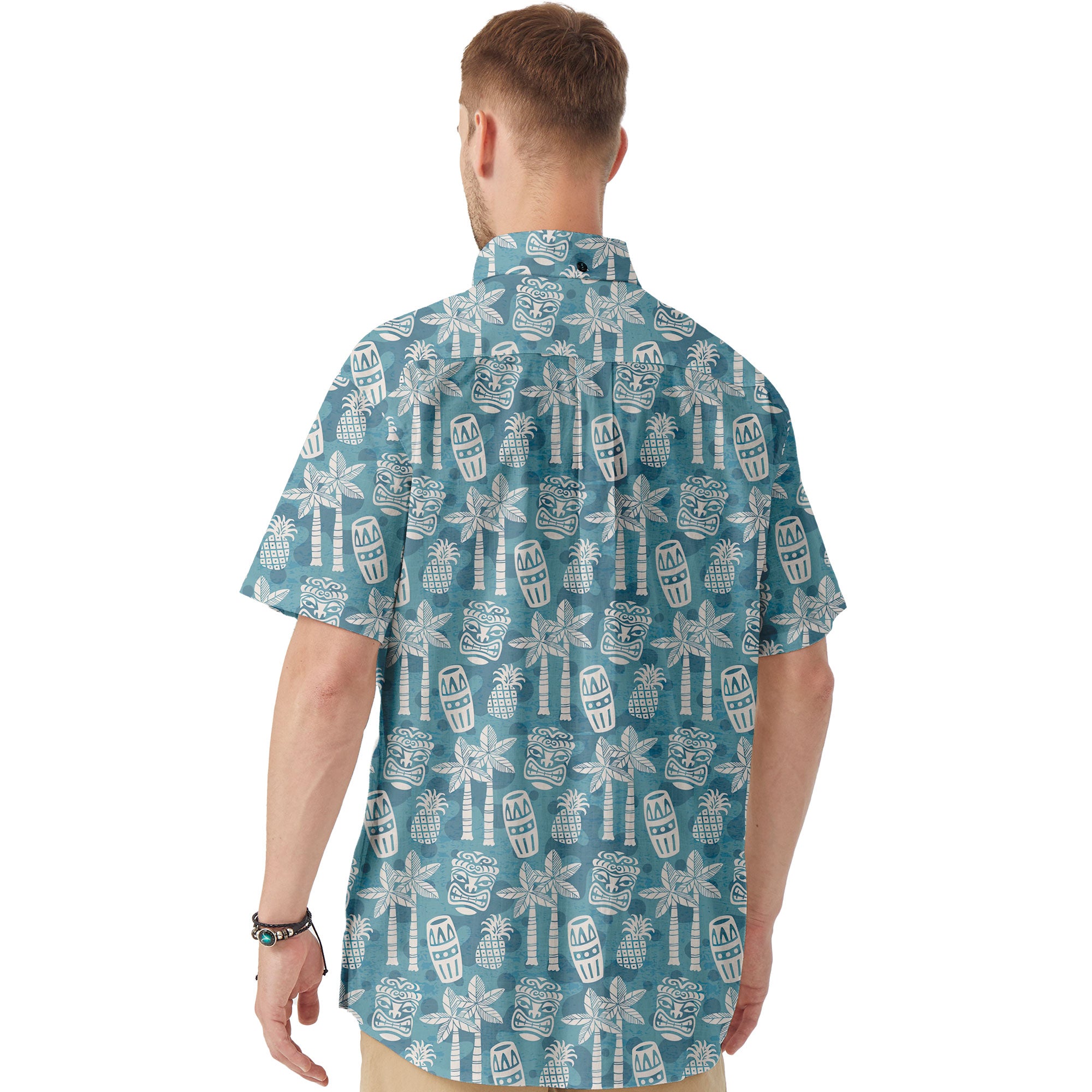 Retro Mid Century Modern Tiki Hawaii Shirt