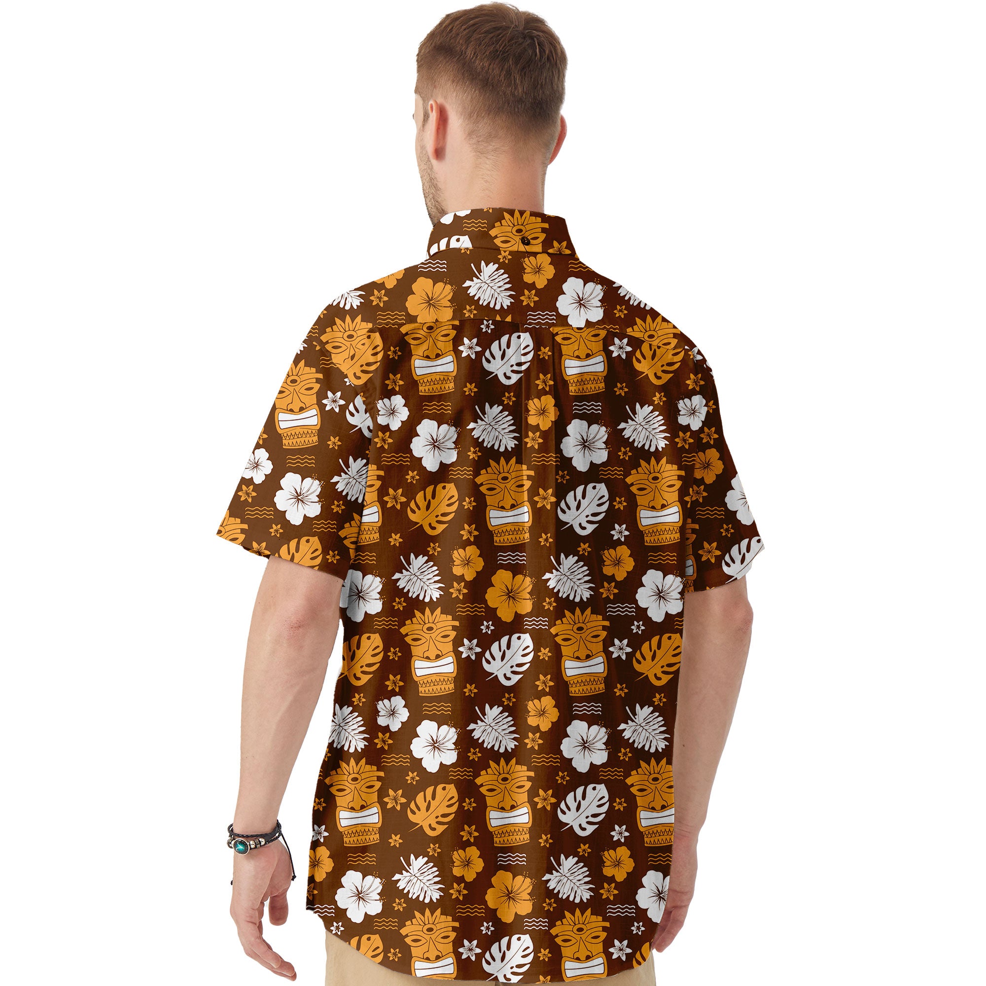 Hawaiian Tiki Pattern Hawaii Shirt