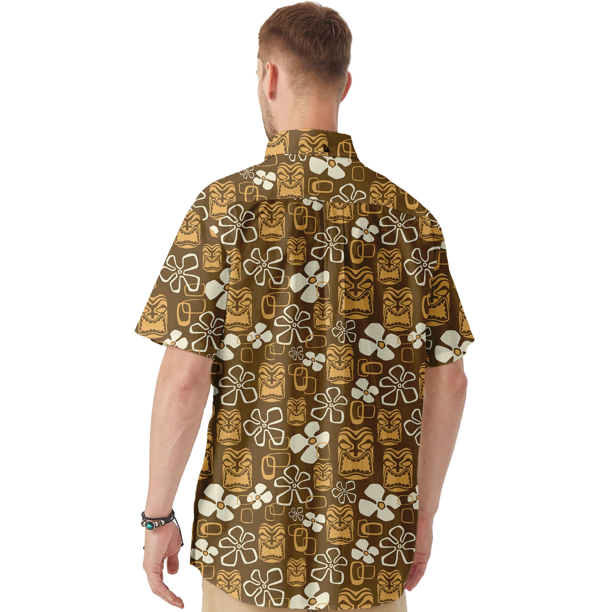 Tribal Tiki Hula Hawaiian Shirt