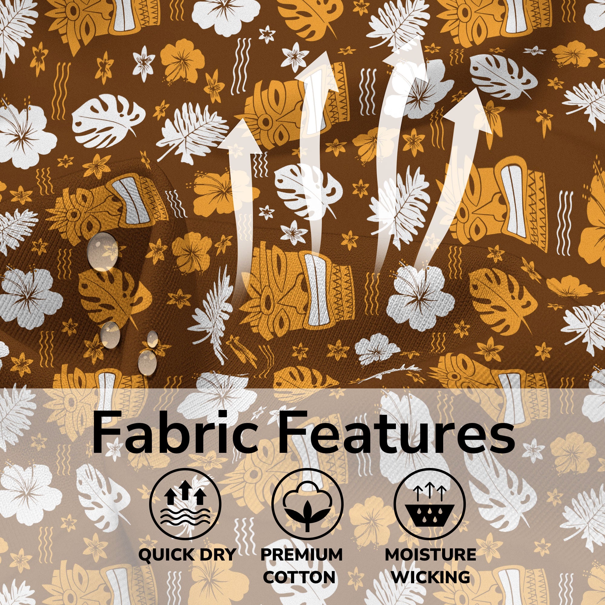 Hawaiian Tiki Pattern Hawaii Shirt