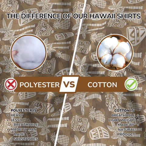 Retro Mid Century Modern Tiki Pattern Hawaii Shirt