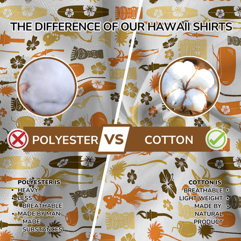 Tiki Mask Hibiscus Flowers Hawaii Shirt