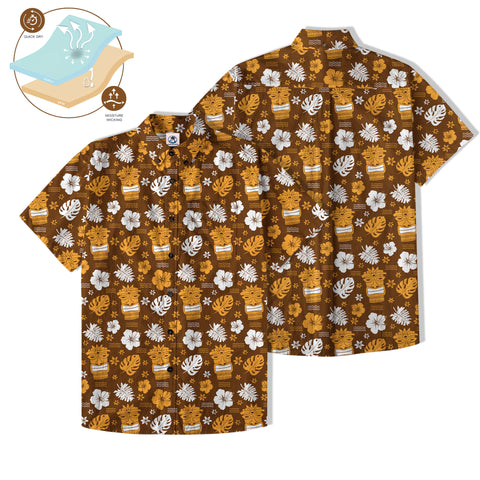 Hawaiian Tiki Pattern Hawaii Shirt
