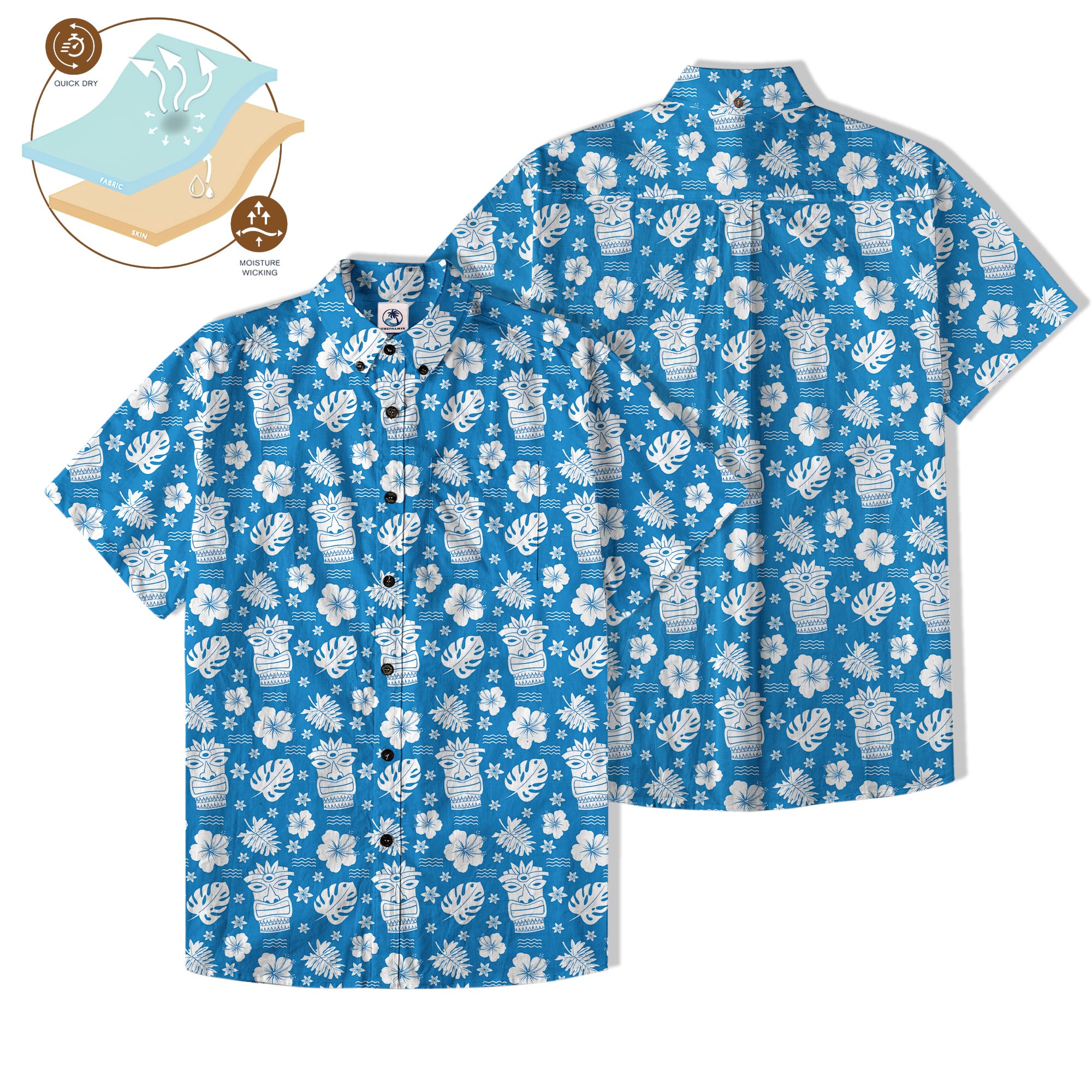 Hawaiian Tiki Pattern Hawaii Shirt