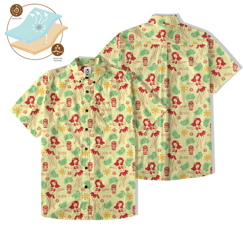 Tribal Tiki Hula Hawaiian Shirt