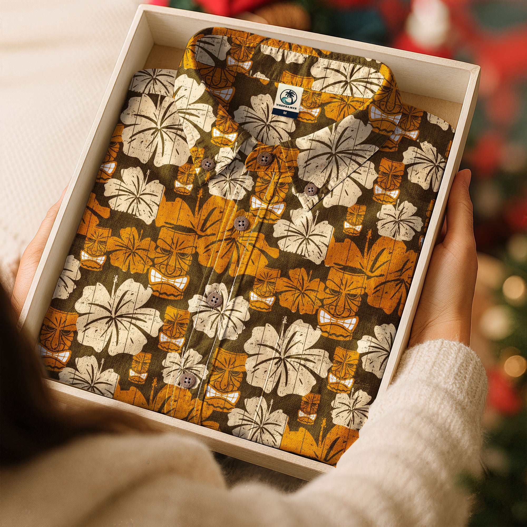 Hawaiian Tiki Pattern Hawaii Shirt