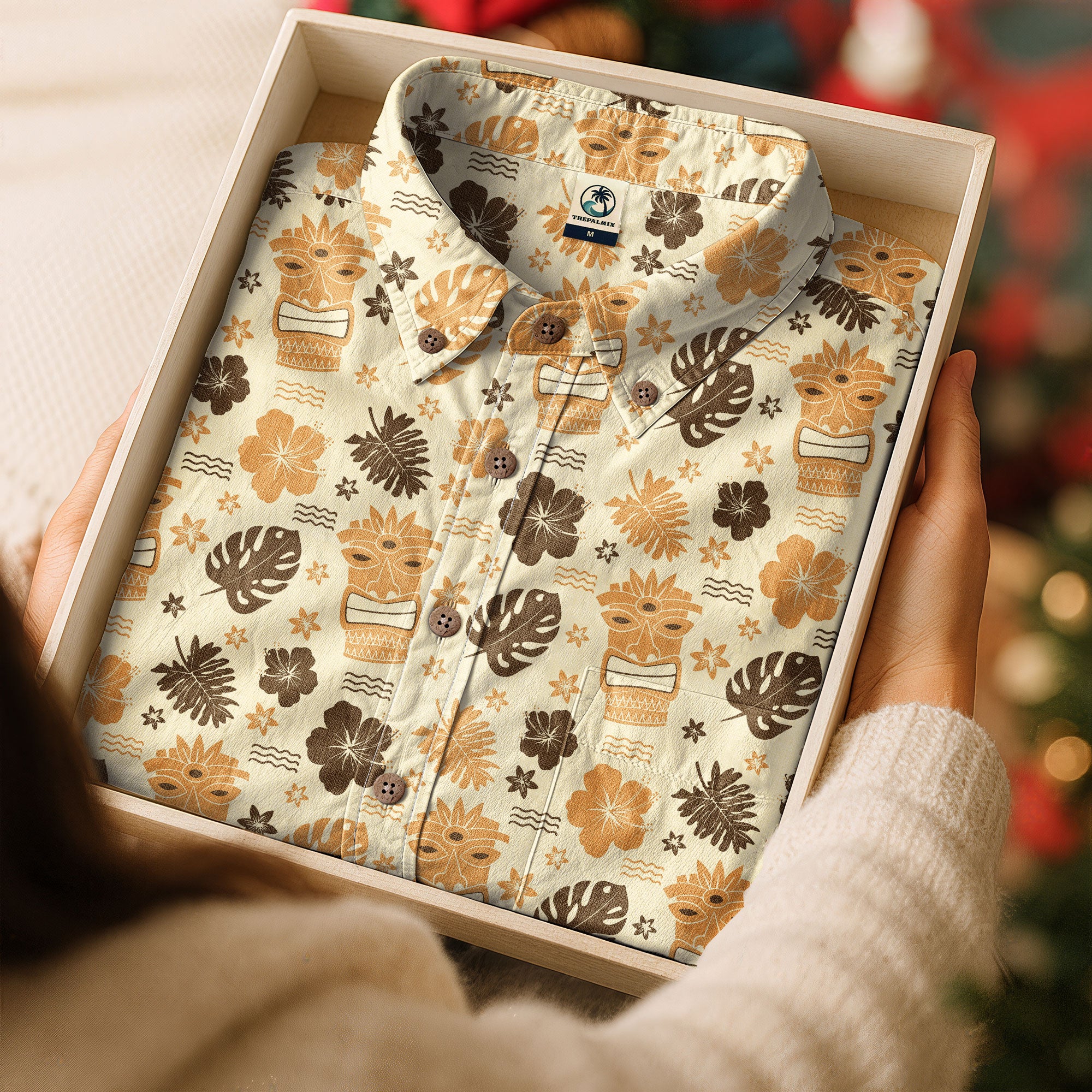 Hawaiian Tiki Pattern Hawaii Shirt