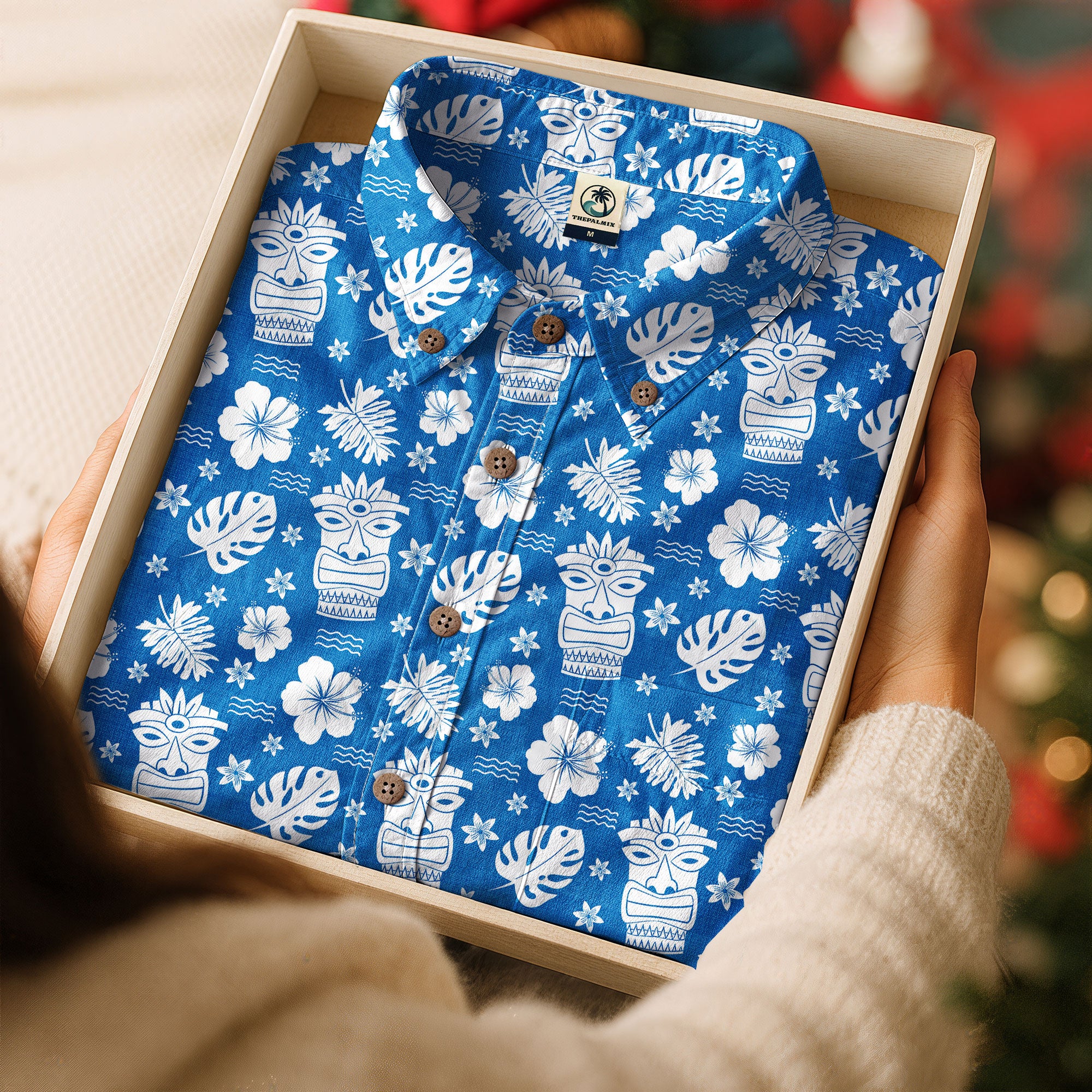 Hawaiian Tiki Pattern Hawaii Shirt