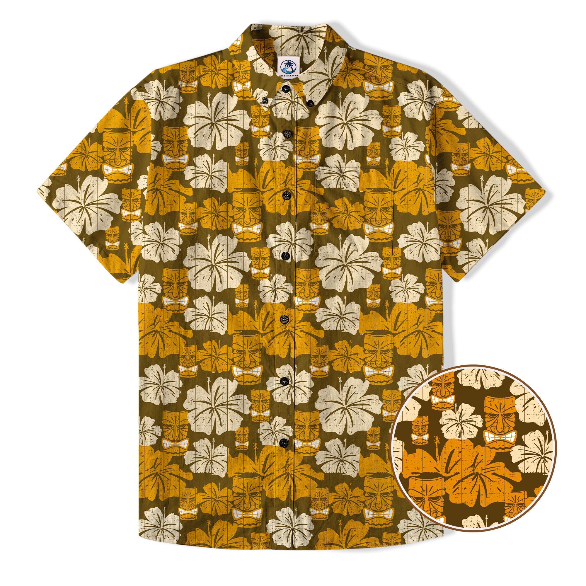 Hawaiian Tiki Pattern Hawaii Shirt