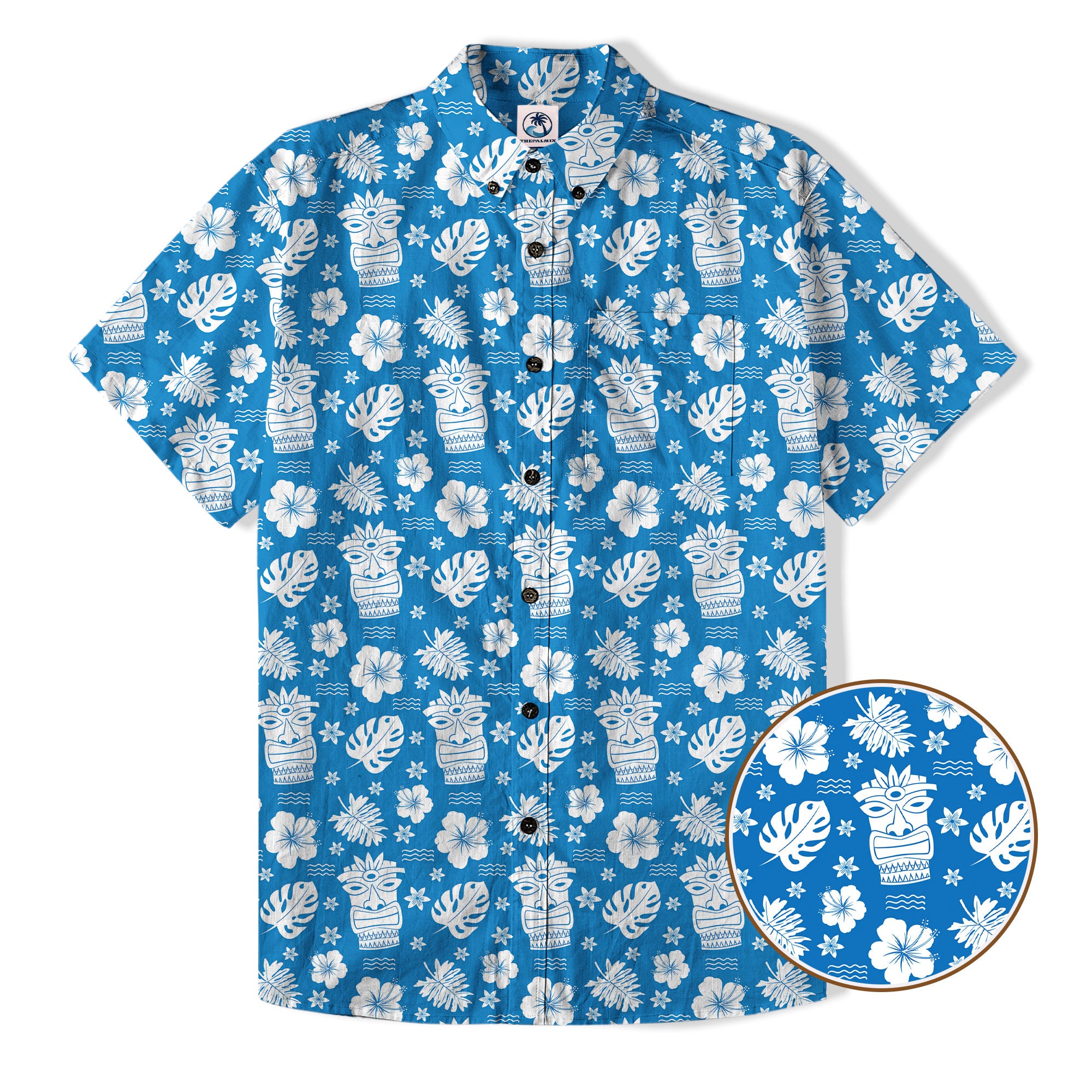 Hawaiian Tiki Pattern Hawaii Shirt