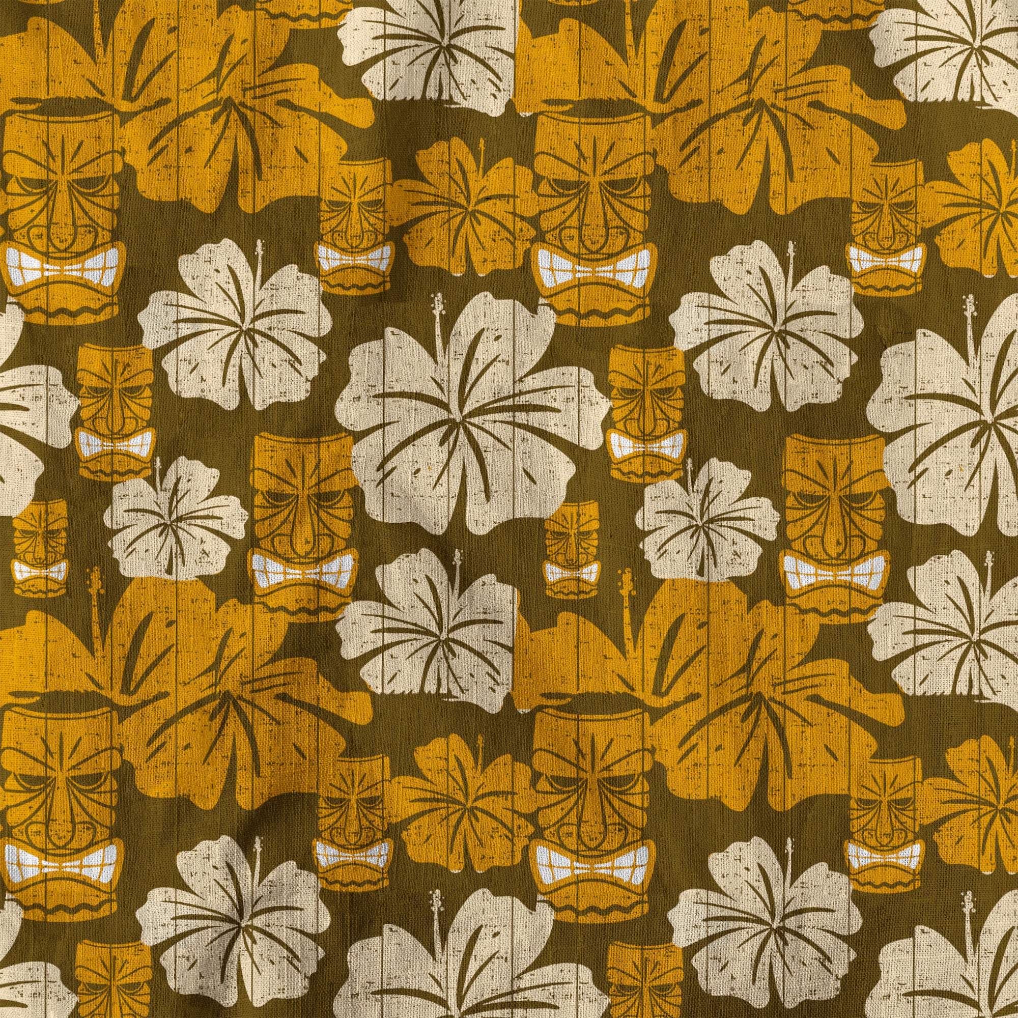 Hawaiian Tiki Pattern Hawaii Shirt