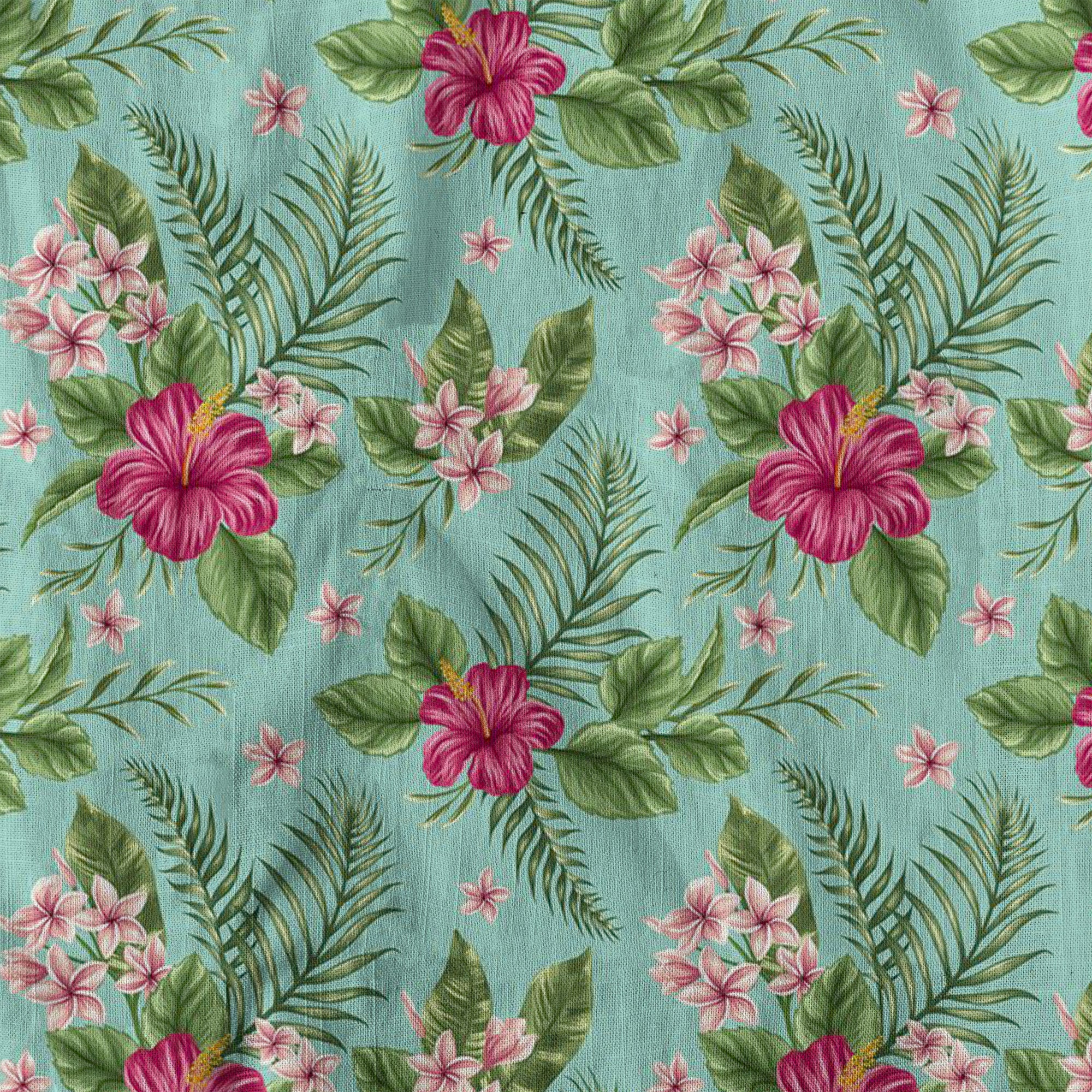 Summer Vibes Aloha Hawaii Shirt, Hibiscus Flowers Hawaiian Shirt