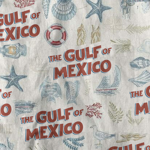 Gulf Of Mexico Hawaiian Shirt For Men Women, Mexico Gulf Coast Button Up Shirt