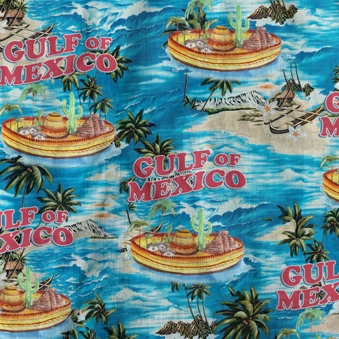 Gulf Of Mexico Hawaiian Shirt For Men Women, Mexico Gulf Coast Button Down Shirt