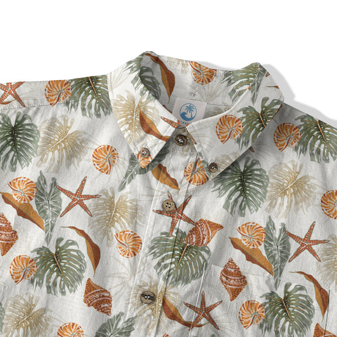 Ocean Animal Aloha Hawaiian Shirt, Summer Vibes Button Up Hawaii Shirt - The Palmix