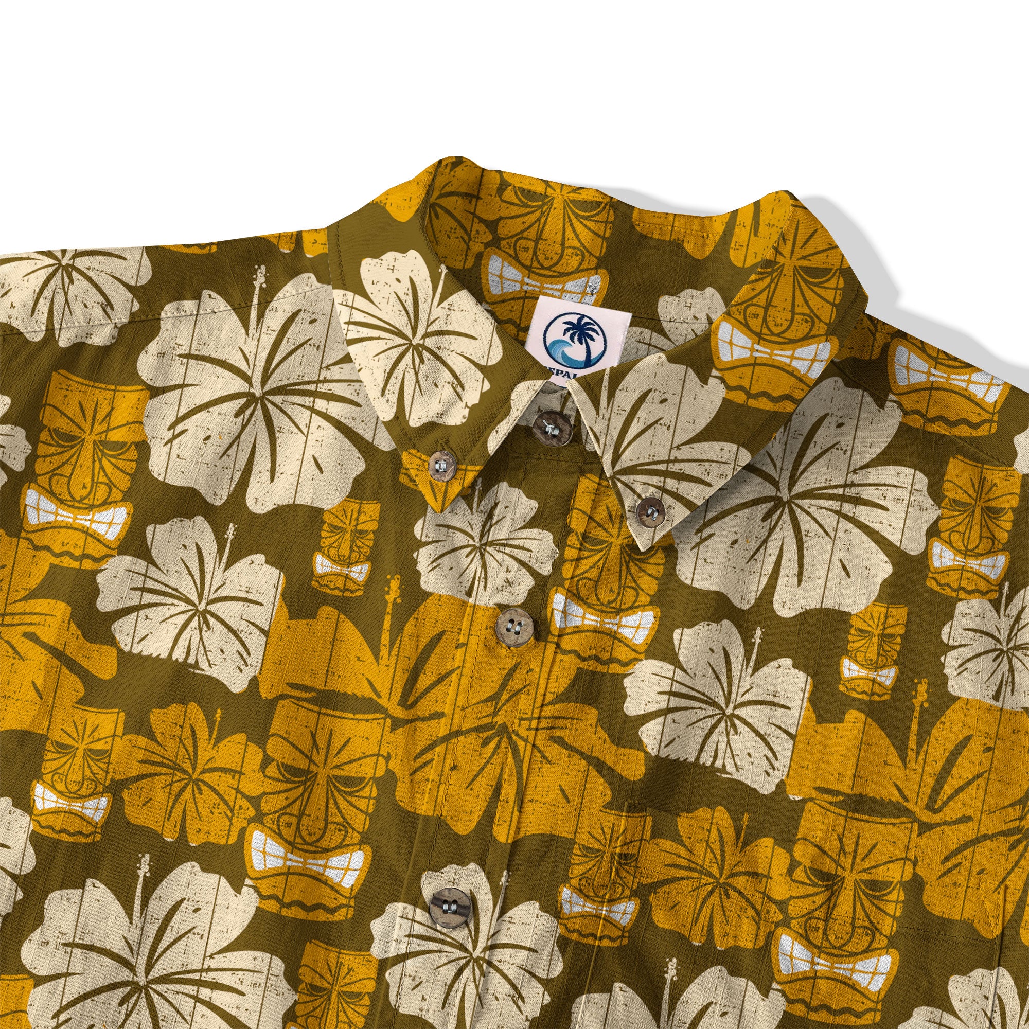Hawaiian Tiki Pattern Hawaii Shirt