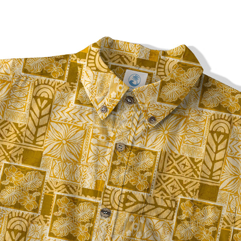 Aloha Hawaii Shirt, Polynesian Aloha Hawaiian Shirt