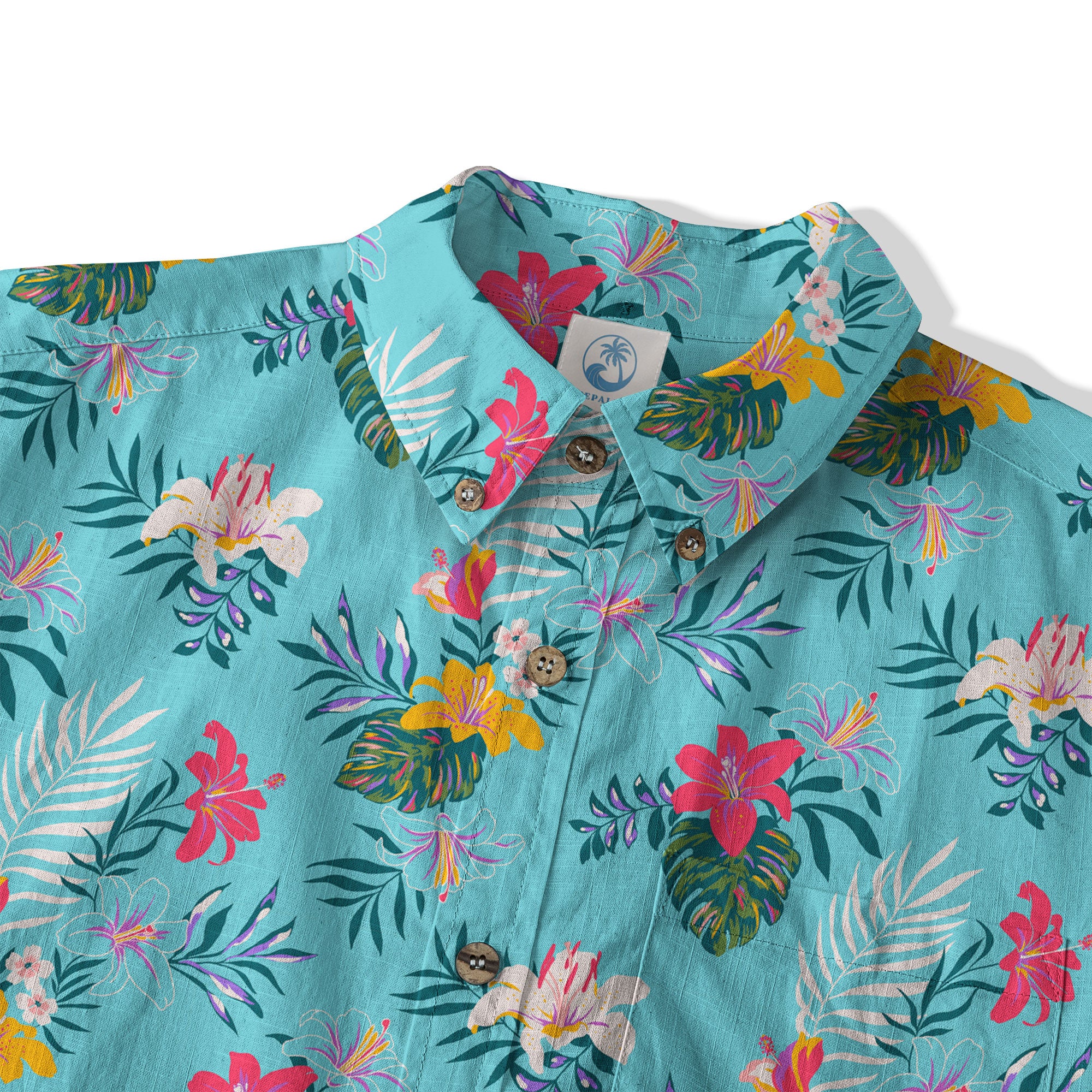 Hibiscus Flowers Hawaiian Shirt 1