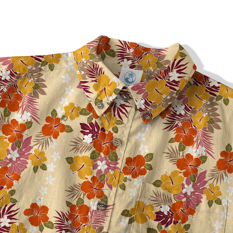 Hibiscus Flowers Hawaiian Shirt, Aloha Hawaiian Shirt