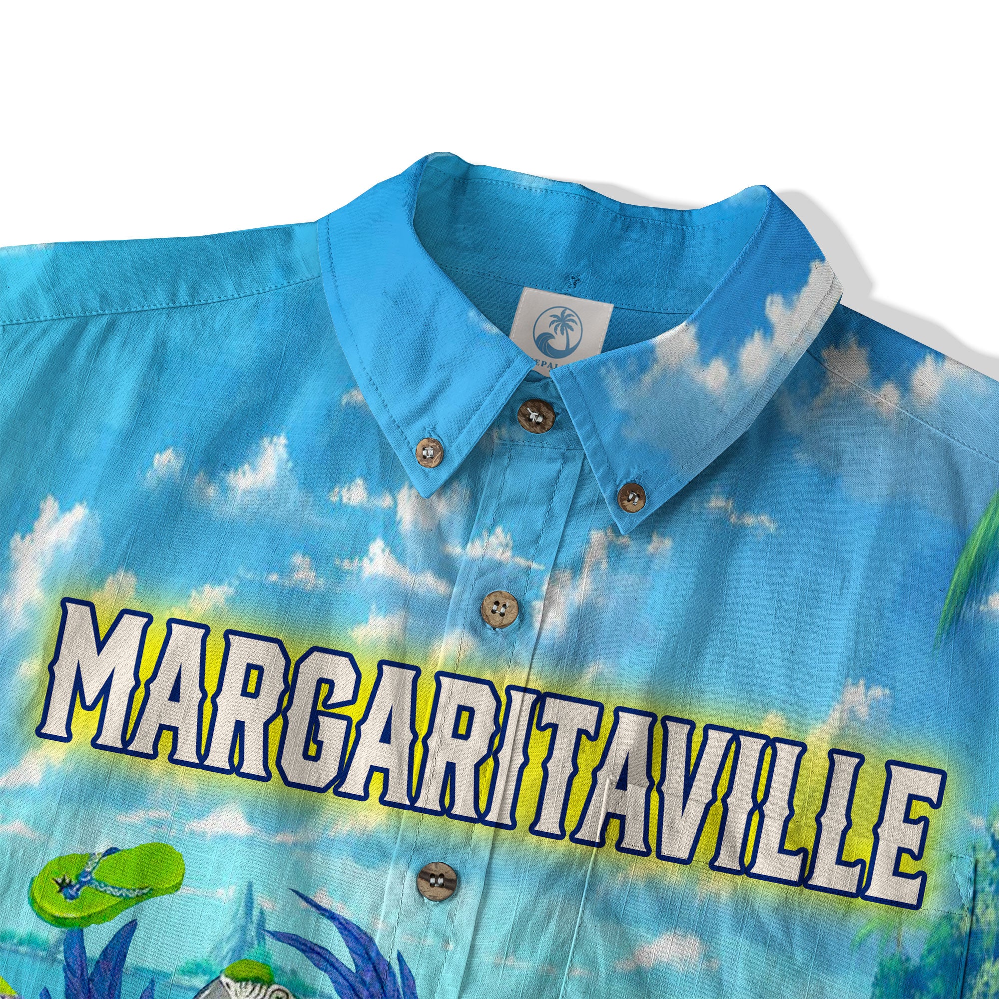 Margaritaville Parrot Hawaii Shirt, No Shirt No Shoes No Problem Hawaii Shirt