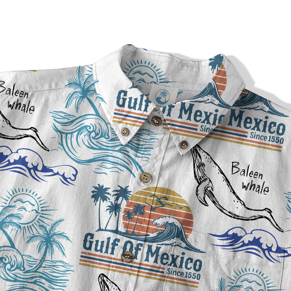 The Gulf Of Merico Est 2050 Hawaiian Shirt, Ocean Animals Hawaii Shirt