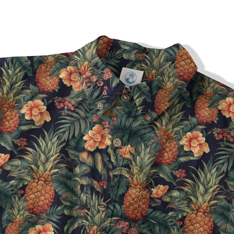 Hawaii Flowers Seamless Patterns Hawaiian Shirt For Men, Aloha Floral Pattern Hawaii Shirt