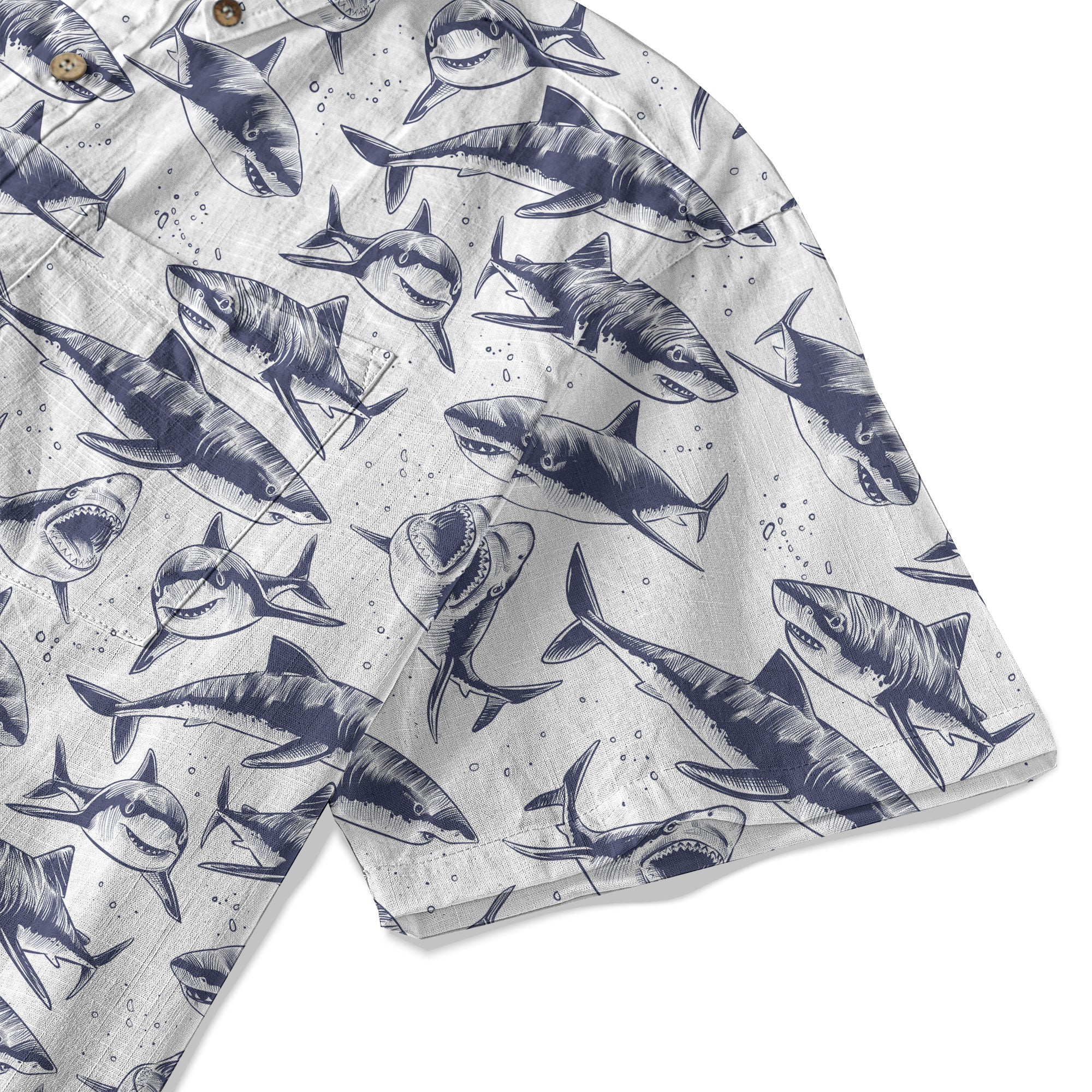 Beach Party Shark Hawaiian Shirt, Shark Hawaii Shirt