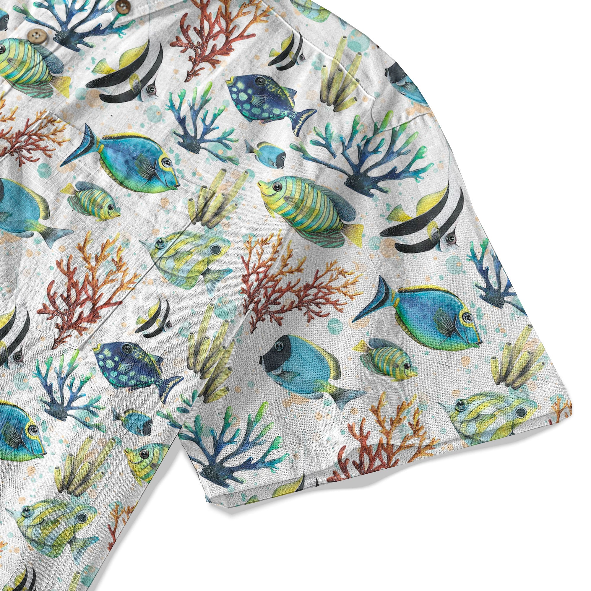 Ocean Animal Aloha Hawaiian Shirt, Sea Life Button Up Hawaii Shirt - The Palmix
