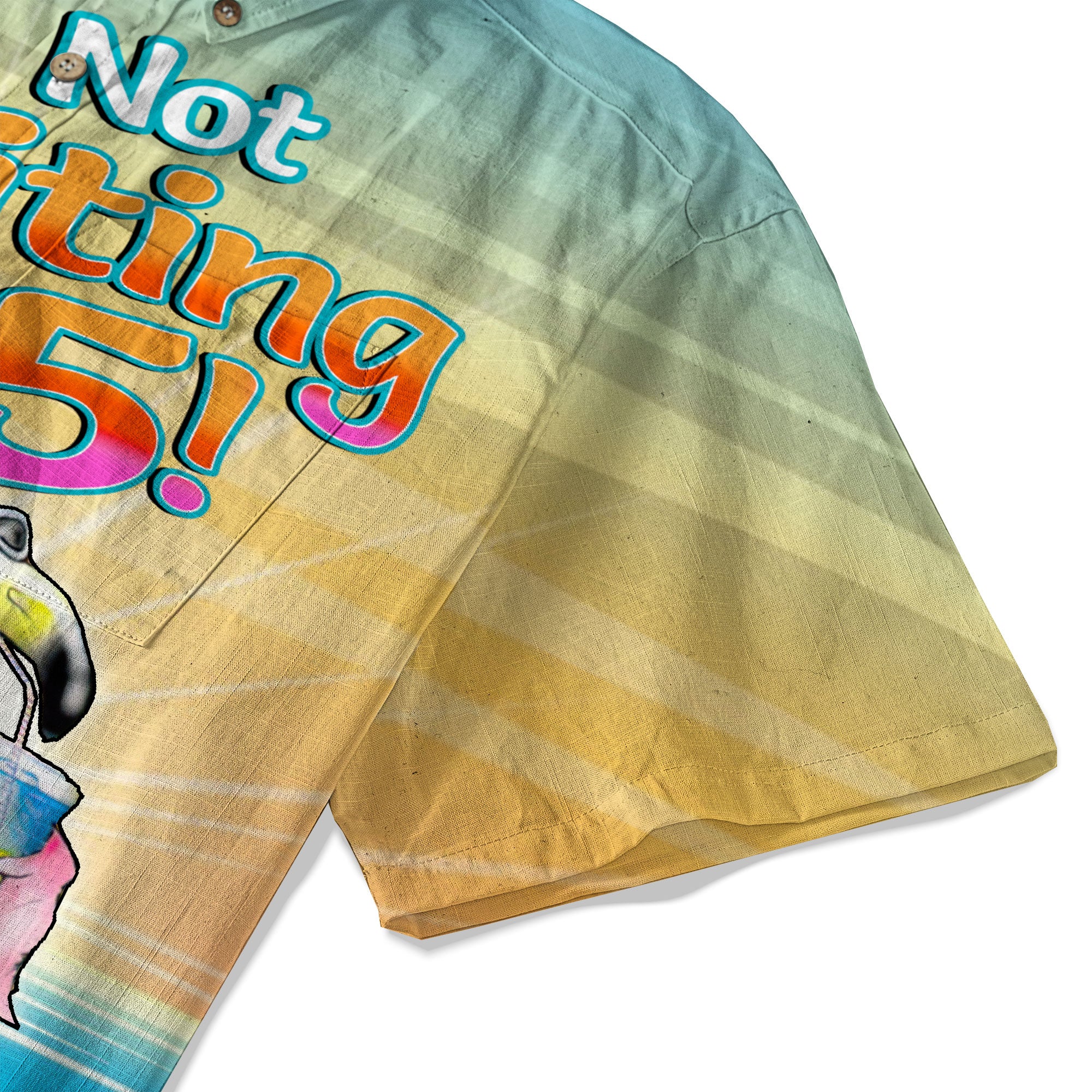 Funny Flamingo Hibiscus Drink Short Sleeve Shirt, I'm Not Waiting Until 5 Hawaii Shirt - The Palmix