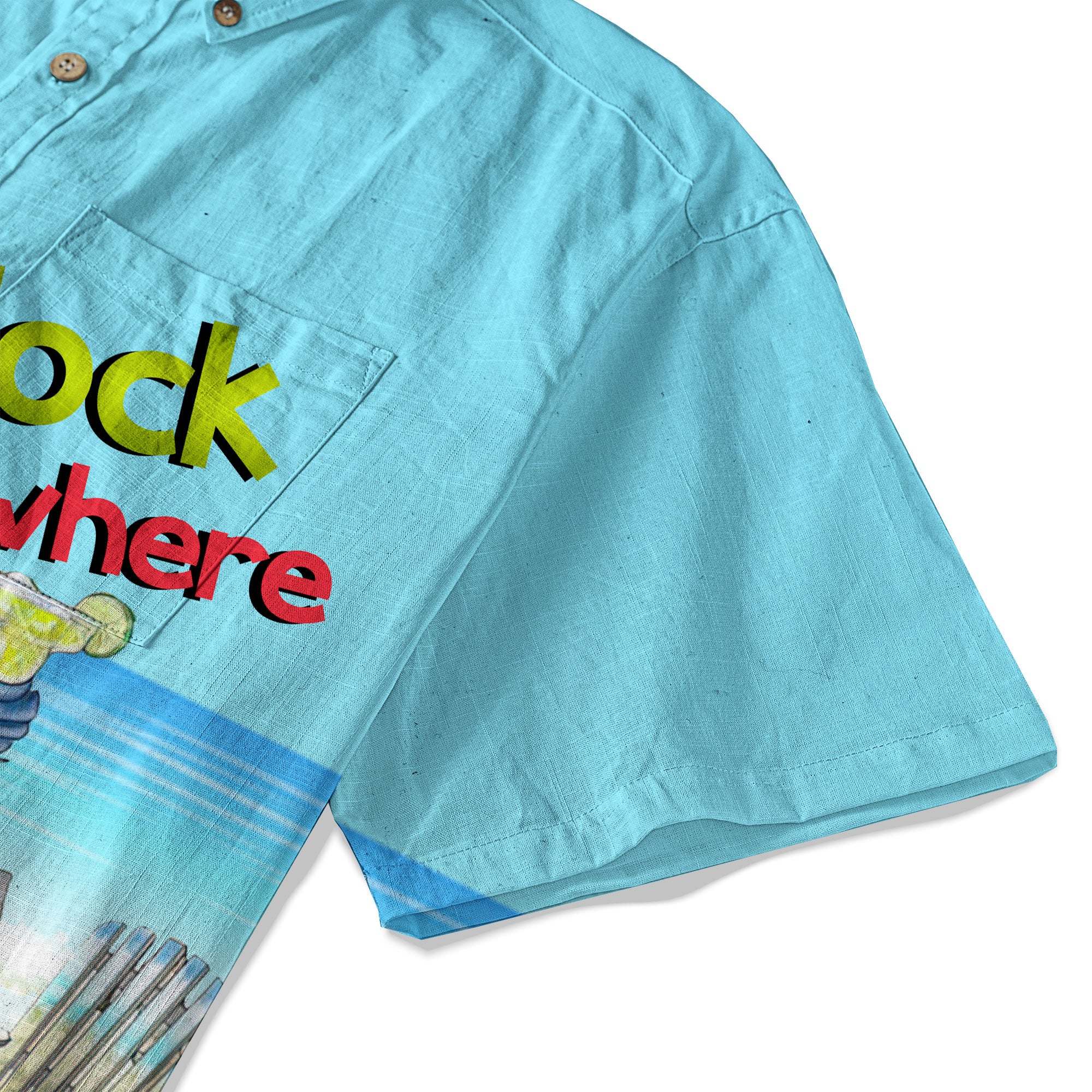 It's 5 O'clock Somewhere Hibiscus Flowers Hawaii Shirt, Parrot Hawaiian Shirt - The Palmix